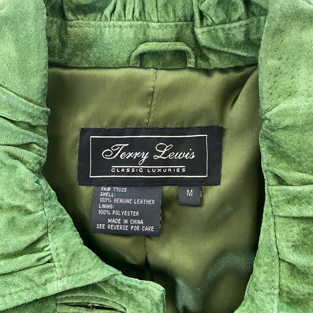 Terry Lewis Classic Luxuries Mid Length Suede Jacket - Picture 4 of 4